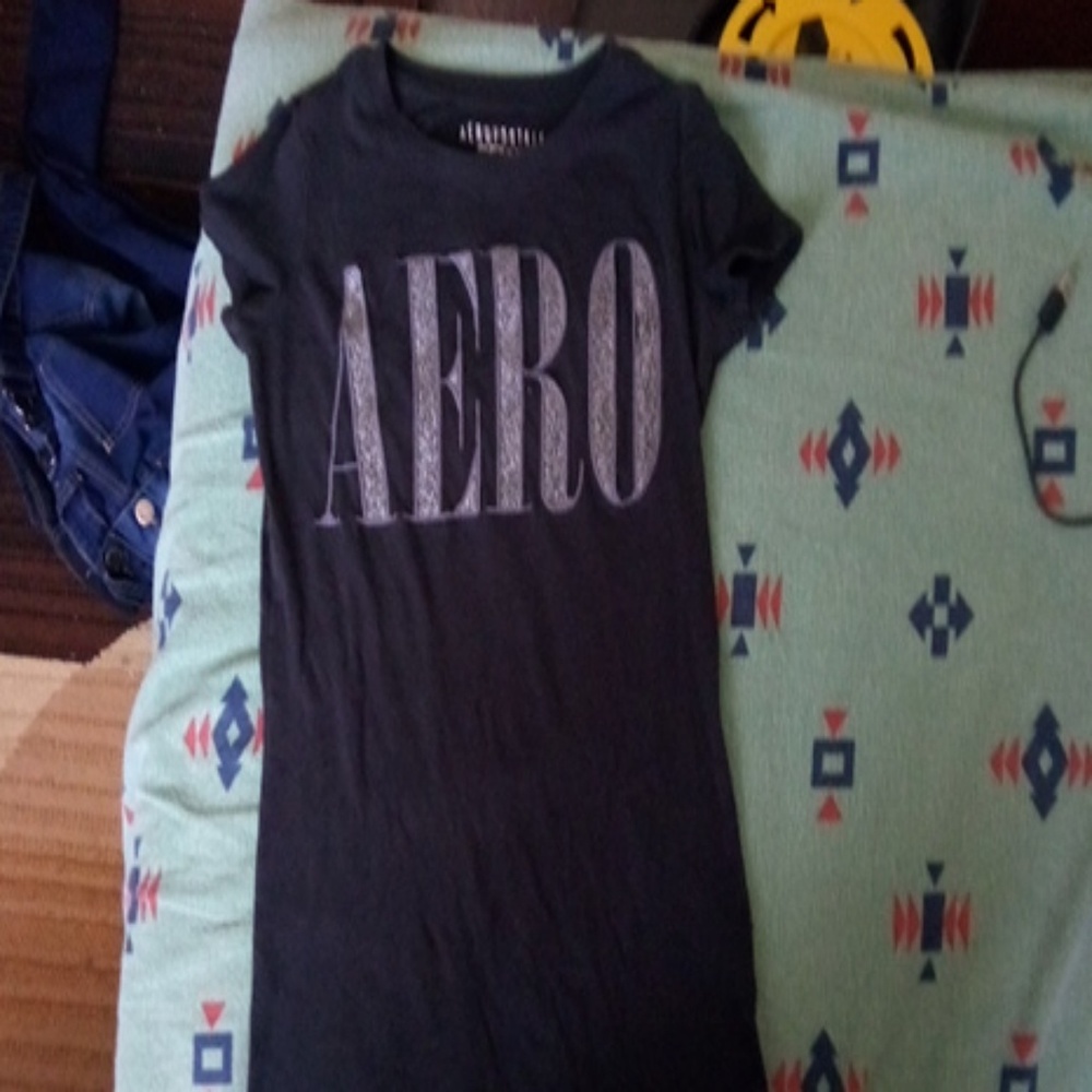 Black Aeropostale shirt